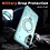 Ntech Magsafe Hoesje Geschikt voor Samsung Galaxy S23 Plus Hoesje Lake Blauw - Armor Hoesje met Met Draaibare Ring Houder
