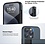 Ntech Hoesje Geschikt voor iPhone 15 Pro Max Hoesje Navy - shockproof Backcover met pasjeshouder - Ruimte voor 2 pasjes