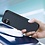 Ntech Hoesje Geschikt voor iPhone 16 Plus Hoesje Navy - shockproof Backcover met pasjeshouder - Ruimte voor 2 pasjes