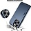 Ntech Hoesje Geschikt voor iPhone 13 Pro Hoesje Navy - shockproof Backcover met pasjeshouder - Ruimte voor 2 pasjes