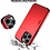 Ntech Hoesje Geschikt voor iPhone 13 Pro Hoesje Rood - shockproof Backcover met pasjeshouder - Ruimte voor 2 pasjes