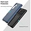 Ntech Hoesje Geschikt voor Samsung Galaxy S25 / S24 Hoesje Navy - shockproof Backcover met pasjeshouder - Ruimte voor 2 pasjes