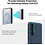Ntech Hoesje Geschikt voor Samsung Galaxy S25 Plus / S24 Plus Hoesje Navy - shockproof Backcover met pasjeshouder - Ruimte voor 2 pasjes