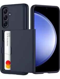 Ntech Hoesje Geschikt voor Samsung Galaxy S23 FE Hoesje Zwart