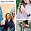 Ntech Hoesje Geschikt voor Samsung Galaxy S23 FE Hoesje Rose Goud - shockproof Backcover met pasjeshouder - Ruimte voor 2 pasjes
