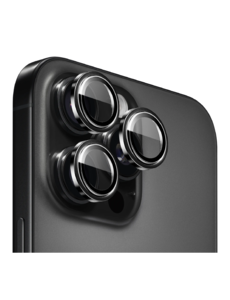 Ntech iPhone 16 Pro / 16 Pro Max Camera Lens Screen Protector Zwart