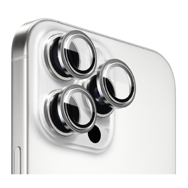 Ntech iPhone 16 Pro / 16 Pro Max Camera Lens Screen Protector Zliver - Screenprotector - Camera Protector iPhone 16 Pro