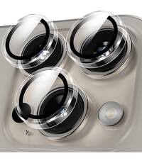 Ntech iPhone 15 Pro / 15 Pro Max Camera Lens Screen Protector Clear