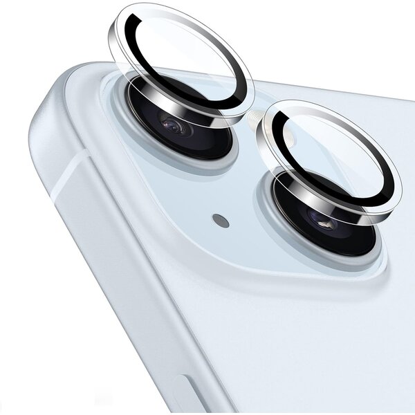 Ntech iPhone 15 / 15 Plus Camera Lens Screen Protector Clear - Screenprotector - Camera Protector iPhone 15