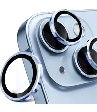Ntech iPhone 15 / 15 Plus Camera Lens Screen Protector Blauw