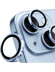 Ntech iPhone 15 / 15 Plus Camera Lens Screen Protector Blauw