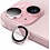 Ntech iPhone 15 / 15 Plus Camera Lens Screen Protector Pink - Screenprotector - Camera Protector iPhone 15