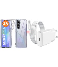 Ntech USB C Adapter Samsung A36 oplader - USB C Snellader 20W Met 1m Kabel