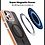Ntech Magsafe Hoesje Geschikt voor iPhone 15 Plus hoesje Oranje Heavy Duty Carbon Case met Versterkte Zijkanten, MagSafe en Camera Kickstand