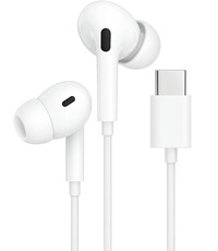 Ntech Oortjes met Draad - USB-C Aansluiting - Oordopjes met Draad