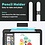 Ntech Tablet Hoes Geschikt Voor iPad Air 11-Inch M3/M2 (2025/2024) Zwart -  iPad Air 5/4 (2022/2020 5th/4th Generation 10.9-Inch) generatie hoes met Multi-Angle Magnetic Stand, Auto Sleep/Wake, Pencil Houder - Extra Stevig - Schokbestendig