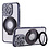 Ntech Hoesje Geschikt voor iPhone 15 Magsafe hoesje Zwart - Lens beschermer ring Luxury Bling Sparkly Diamond  backcover