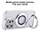 Ntech Hoesje Geschikt voor iPhone 15 Pro Max Magsafe hoesje Zliver - Lens beschermer ring Luxury Bling Sparkly Diamond  backcover