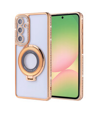 Ntech Hoesje Geschikt voor Samsung Galaxy A26 Magsafe hoesje Goud