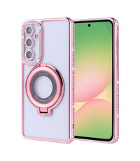 Ntech Hoesje Geschikt voor Samsung Galaxy A26 Magsafe hoesje Rose Goud