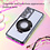 Ntech Hoesje Geschikt voor Samsung Galaxy S25 Ultra Magsafe hoesje Zwart - Lens beschermer ring Luxury Bling Sparkly Diamond  backcover