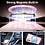 Ntech Hoesje Geschikt voor iPhone 16 MagSafe Hoesje met Ring Stand Rose Goud - Hoesje MagSafe iPhone 16 Screenprotector Gehard Glas 2X