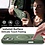 Ntech Hoesje Geschikt voor iPhone 16 MagSafe Hoesje met Ring Stand Groen - Hoesje MagSafe iPhone 16 Screenprotector Gehard Glas 2X