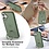 Ntech Hoesje Geschikt voor iPhone 16 MagSafe Hoesje met Ring Stand Groen - Hoesje MagSafe iPhone 16 Screenprotector Gehard Glas 2X