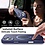 Ntech Hoesje Geschikt voor iPhone 16 MagSafe Hoesje met Ring Stand Blauw - Hoesje MagSafe iPhone 16 Screenprotector Gehard Glas 2X