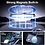 Ntech Hoesje Geschikt voor iPhone 16 MagSafe Hoesje met Ring Stand Blauw - Hoesje MagSafe iPhone 16 Screenprotector Gehard Glas 2X