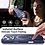 Ntech Hoesje Geschikt voor iPhone 16 Pro Max MagSafe Hoesje met Ring Stand Blauw - Hoesje MagSafe iPhone 16 Pro Max Screenprotector Gehard Glas 2X