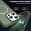 Ntech Hoesje Geschikt voor iPhone 16 Pro Max MagSafe Hoesje met Ring Stand Groen - Hoesje MagSafe iPhone 16 Pro Max Screenprotector Gehard Glas 2X