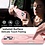 Ntech Hoesje Geschikt voor iPhone 16 Pro Max MagSafe Hoesje met Ring Stand Rose Goud - Hoesje MagSafe iPhone 16 Pro Max Screenprotector Gehard Glas 2X