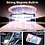 Ntech Hoesje Geschikt voor iPhone 16 Pro Max MagSafe Hoesje met Ring Stand Rose Goud - Hoesje MagSafe iPhone 16 Pro Max Screenprotector Gehard Glas 2X