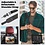 Ntech Hoes met ingebouwde Screenprotector Geschikt voor iPad Air 11 Inch Case 7th Generation M3 2025 hoes en iPad Air 7th/6th/5th/4th Gen (11/10.9 Inch, 2025/2024) Extreme Armor met Schouderiem, Handriem en Pencilhouder hoes - voor Horeca en Bouw - Zwart