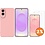 Ntech Hoesje geschikt voor Samsung Galaxy S25 Edge Hoesje siliconen Licht Roze zacht siliconen hoesje TPU - met Samsung S25 Edge Screenprotector - 2 stuks
