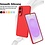 Ntech Hoesje geschikt voor Samsung Galaxy S25 Edge Hoesje siliconen Rood zacht siliconen hoesje TPU - met Samsung S25 Edge Screenprotector - 2 stuks