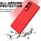 Ntech Hoesje geschikt voor Samsung Galaxy S25 Edge Hoesje siliconen Rood zacht siliconen hoesje TPU - met Samsung S25 Edge Screenprotector - 2 stuks