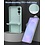 Ntech Hoesje geschikt voor Samsung Galaxy S25 Edge Hoesje siliconen Mint Groen zacht siliconen hoesje TPU - met Samsung S25 Edge Screenprotector - 2 stuks