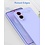 Ntech Hoesje geschikt voor Samsung Galaxy S25 Edge Hoesje siliconen Lila zacht siliconen hoesje TPU - met Samsung S25 Edge Screenprotector - 2 stuks