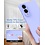 Ntech Hoesje geschikt voor Samsung Galaxy S25 Edge Hoesje siliconen Lila zacht siliconen hoesje TPU - met Samsung S25 Edge Screenprotector - 2 stuks