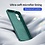 Ntech Hoesje geschikt voor Samsung Galaxy S25 Edge Hoesje siliconen Pine Groen zacht siliconen hoesje TPU - met Samsung S25 Edge Screenprotector - 2 stuks