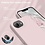 Ntech Hoesje geschikt voor iPhone 16e Hoesje siliconen Pink Sand zacht siliconen hoesje TPU - met Screenprotector iPhone 16e Gehard Glas - 2 stuks