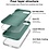 Ntech Hoesje geschikt voor iPhone 16e Hoesje siliconen Pine Groen zacht siliconen hoesje TPU - met Screenprotector iPhone 16e Gehard Glas - 2 stuks