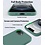 Ntech Hoesje geschikt voor iPhone 16e Hoesje siliconen Pine Groen zacht siliconen hoesje TPU - met Screenprotector iPhone 16e Gehard Glas - 2 stuks