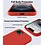 Ntech Hoesje geschikt voor iPhone 16e Hoesje siliconen Rood zacht siliconen hoesje TPU - met Screenprotector iPhone 16e Gehard Glas - 2 stuks