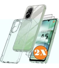 Ntech Hoesje Geschikt voor Xiaomi Redmi A5 4G / Poco C71 4G transparant hoesje