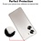 Ntech Hoesje Geschikt voor Xiaomi Redmi A5 4G / Poco C71 4G transparant hoesje Anti Shock silicone hoesje met 2 Pack Screenprotector tempered glass