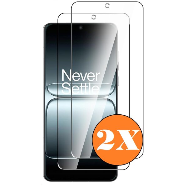 Ntech Screenprotector geschikt voor OnePlus 13T 5G - gehard Glas Tempered Glass - 2 Stuks