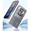 Ntech Hoesje Geschikt voor Nothing Phone 3a Pro transparant hoesje Anti Shock silicone hoesje met 2 Pack Screenprotector tempered glass